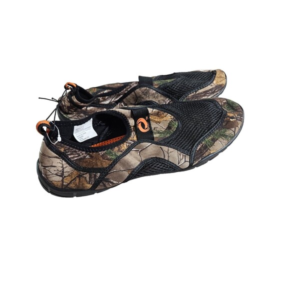 Realtree Men's Camo Water Shoes Slip On Mesh Sneaker Aqua Socks Size 11 - Picture 2 of 7